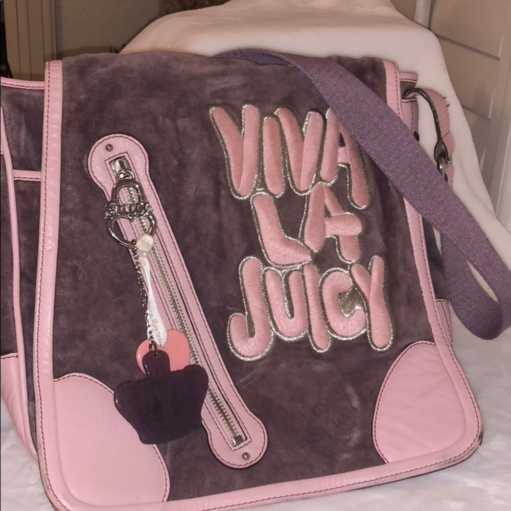 Juicy couture laptop/ book bag!!